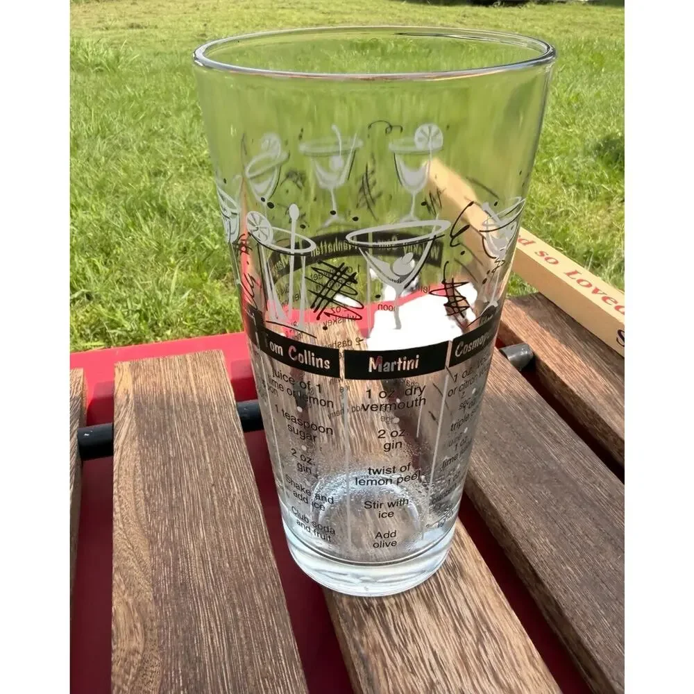 New Libby 3 Piece Cocktail Shaker Set - No Box